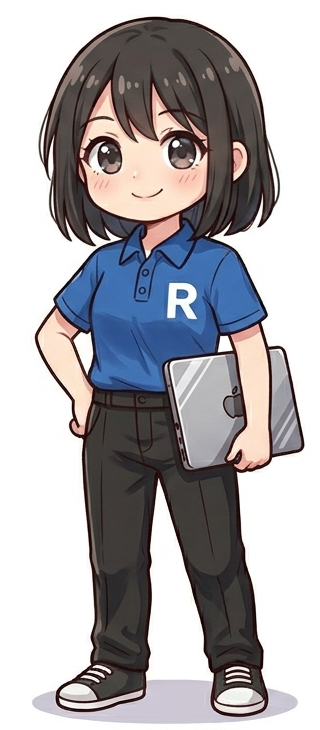 リツアンナビのイメージキャラクター りっちゃん